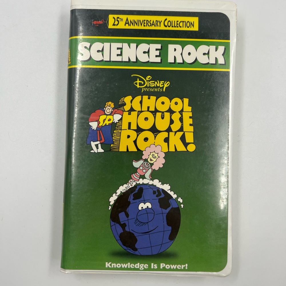 Disney 25th Anniversary Collection Science Rock School House Dvd